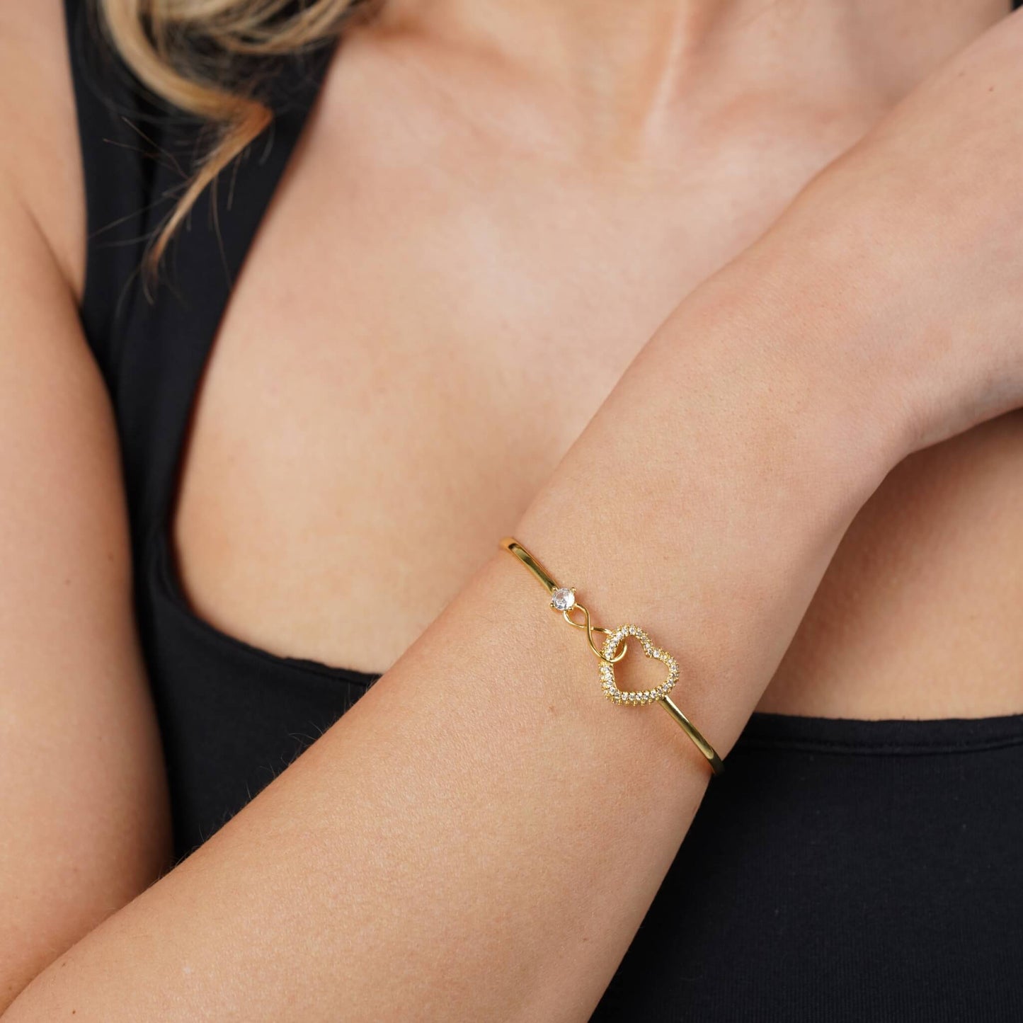 Infinity Love Bracelet - Äkta Guld