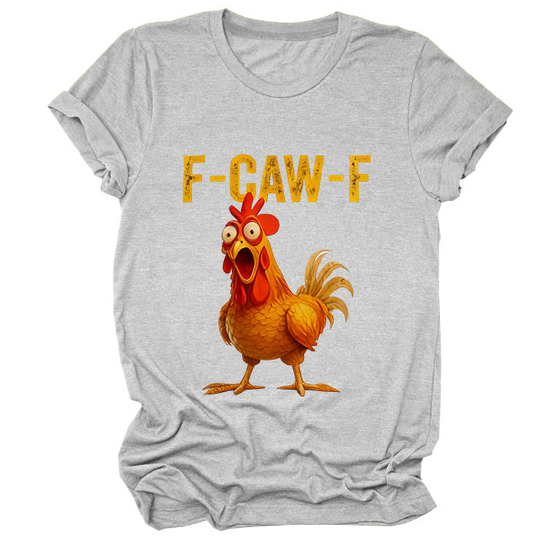 š„ LAST DAY PROMOTIONš„Cotton Unisex Funny F-Caw-F Chicken Shirt