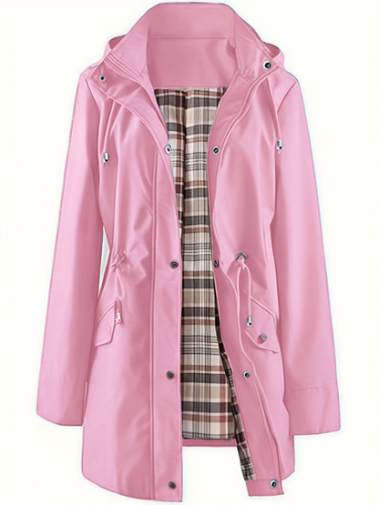 ❤️‍🔥New Arrival-50% Off🥰Solid Color Casual Jackets, Waterproof and Windproof Coats, Hooded Windbreakers
