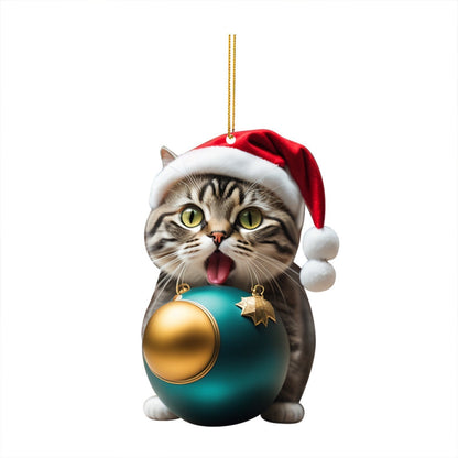 🎅🏻Christmas Cat Ornaments😻