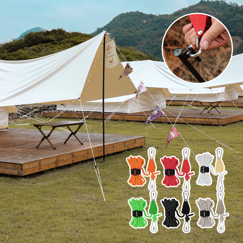 🔥New Hot Selling🪢Portable Adjustable Fix Camping Rope🌳