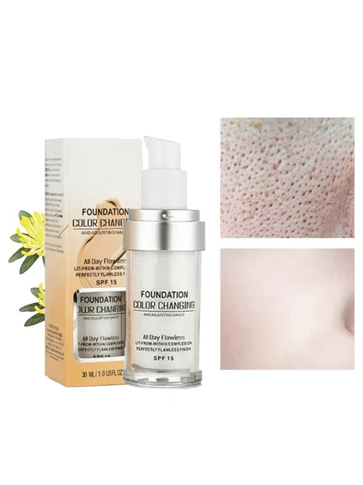 Colour Changing Mature Skin Foundation