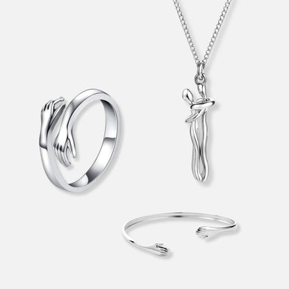 Kramring, Kramhalsband & Kramarmband - Äkta Silver