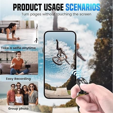 🎅Lowest price in the last 30 days🔥Fingertip Wireless Bluetooth Remote Control