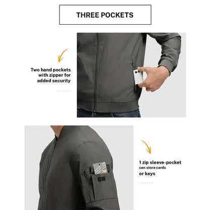 Men's Lightweight Bomber Jacket