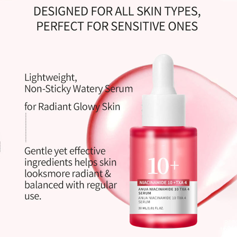 ANUA NIACINAMIDE 10% + TXA 4% DARK SPOT CORRECTING SERUM