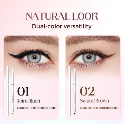Smudge-Proof Dual-Tip Eyeliner Pencil