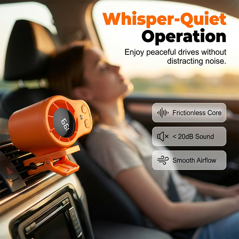 🔥Hands-Free Personal Cooling Fan with LED Display