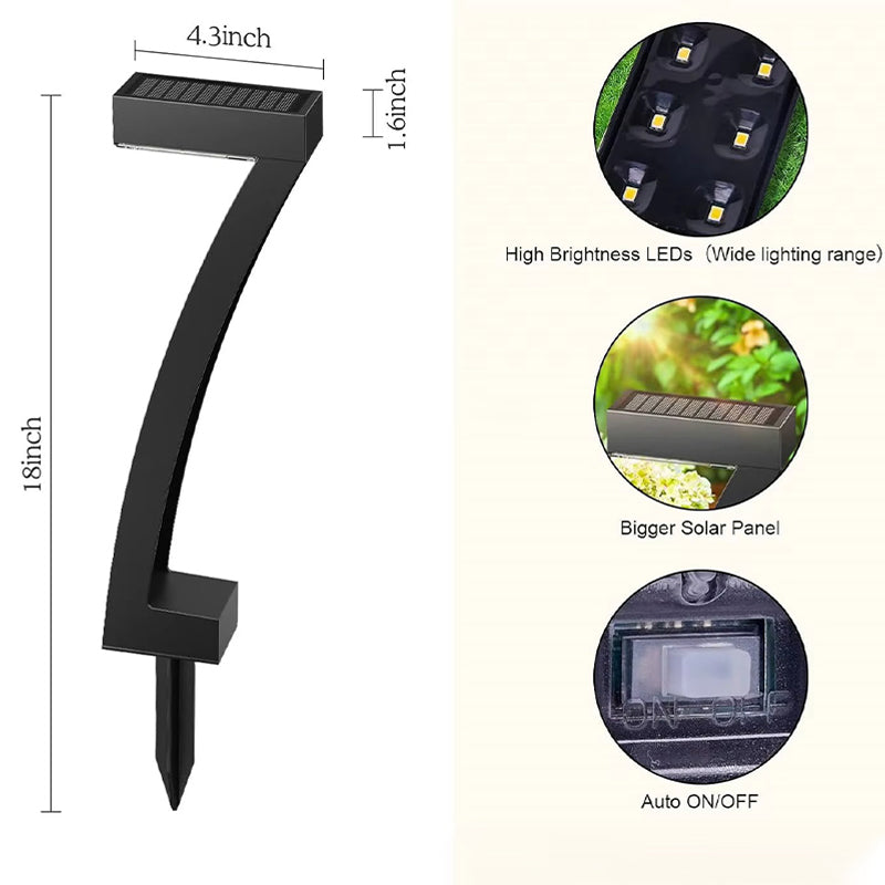 Creative Waterproof Solar Pathway Lights
